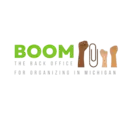 Logo of Back Office for Organizing in Michigan (BOOM) LLC