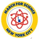 Logo of March for Science NYC