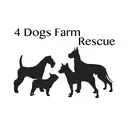 Logo of 4 DOGS FARM RESCUE