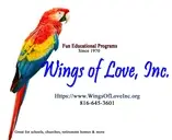 Logo de Wings of Love, Inc. Bird Shows and Rescue