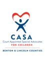Logo of CASA - Voices for Children (Benton County)