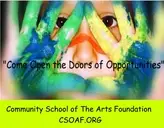 Logo of COMMUNITY SCHOOL OF THE ARTS FOUNDATION