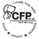Logo of CAUSE FOR PAWS OF NC INC