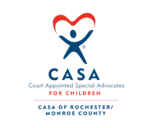 Logo of CASA of Rochester/Monroe County, Inc.