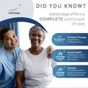 Logo of Advantage Hospice (formerly Promise)