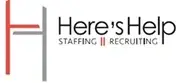 Logo of Here's Help Staffing & Recruiting