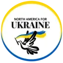 Logo of North America for Ukraine