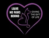 Logo of LEAVE NO PAWS BEHIND INC