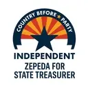 Logo de Arizona Independent Party - Michael Zepeda Candidate for State Treasurer