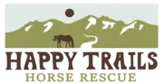 Logo of HAPPY TRAILS HORSE RESCUE