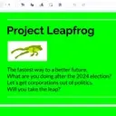 Logo of ProjectLeapfrog.org