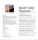 Logo of Belief Faith Fruition
