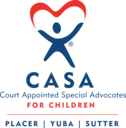Logo of CASA of Placer, Yuba, Sutter