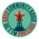 Logo of KBOO Community Radio
