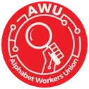 Logo of Alphabet Workers Union (CWA Local 1400)