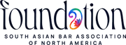 Logo of South Asian Bar Association of North America Foundation
