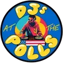 Logo of DJs at the Polls