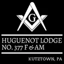 Logo of Free and accepted masons of Pennsylvania (Huguenot Lodge No. 377)