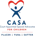 Logo of CASA of Placer, Yuba, Sutter