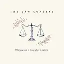 Logo of The Law Context (fiscally sponsored by The Hack Foundation)