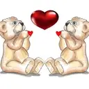 Logo de TEDDY BEARS WITH HEART DEN