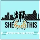 Logo of SHE BUILT THIS CITY