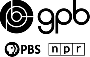 Logo of GPB -Georgia Public Broadcasting