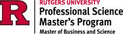 Logo of Rutgers Professional Science Master's Program