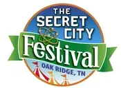 Logo of SECRET CITY FESTIVAL OAK RIDGE TENNESSEE