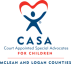 Logo of Court Appointed Special Advocates (CASA) of McLean and Logan Counties