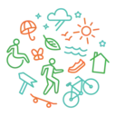 Logo of Bike Walk Tompkins