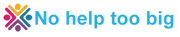 Logo of No help too big