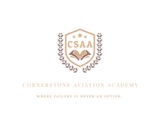 Logo of CORNERSTONE AVIATION ACADEMY