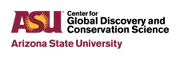 Logo of Arizona State University - Center for Global Discovery and Conservation Science