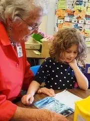 Foster Grandparent School Volunteer