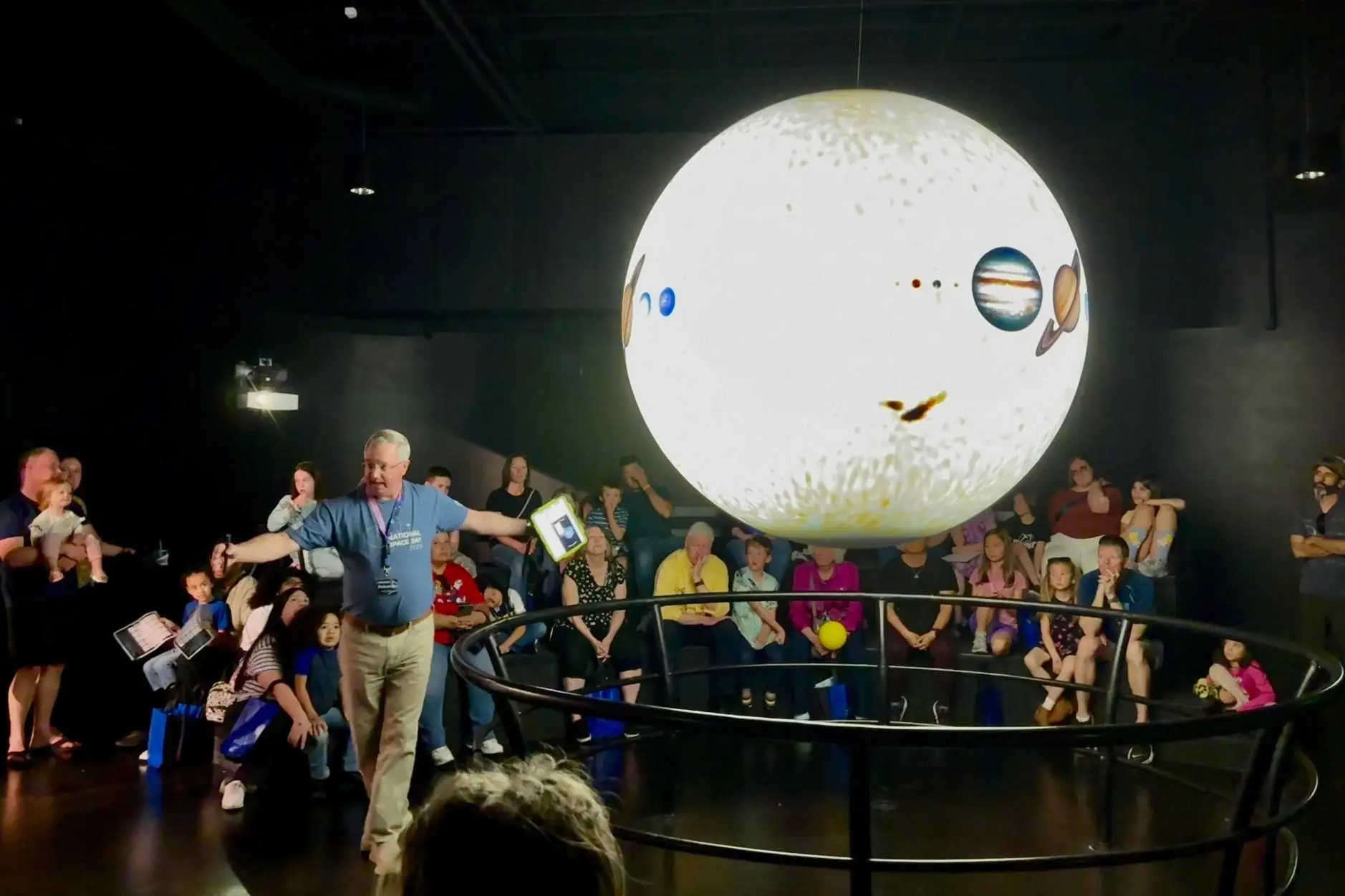 Science on a Sphere Presenter