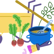 illustration of volunteering