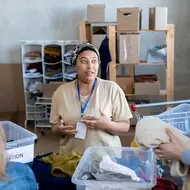 nonprofit organization accepts clothing donations for immigrant communities