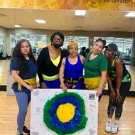 Rose M. from Chicago hosts a Zumba event for Idealist Days 8/8.