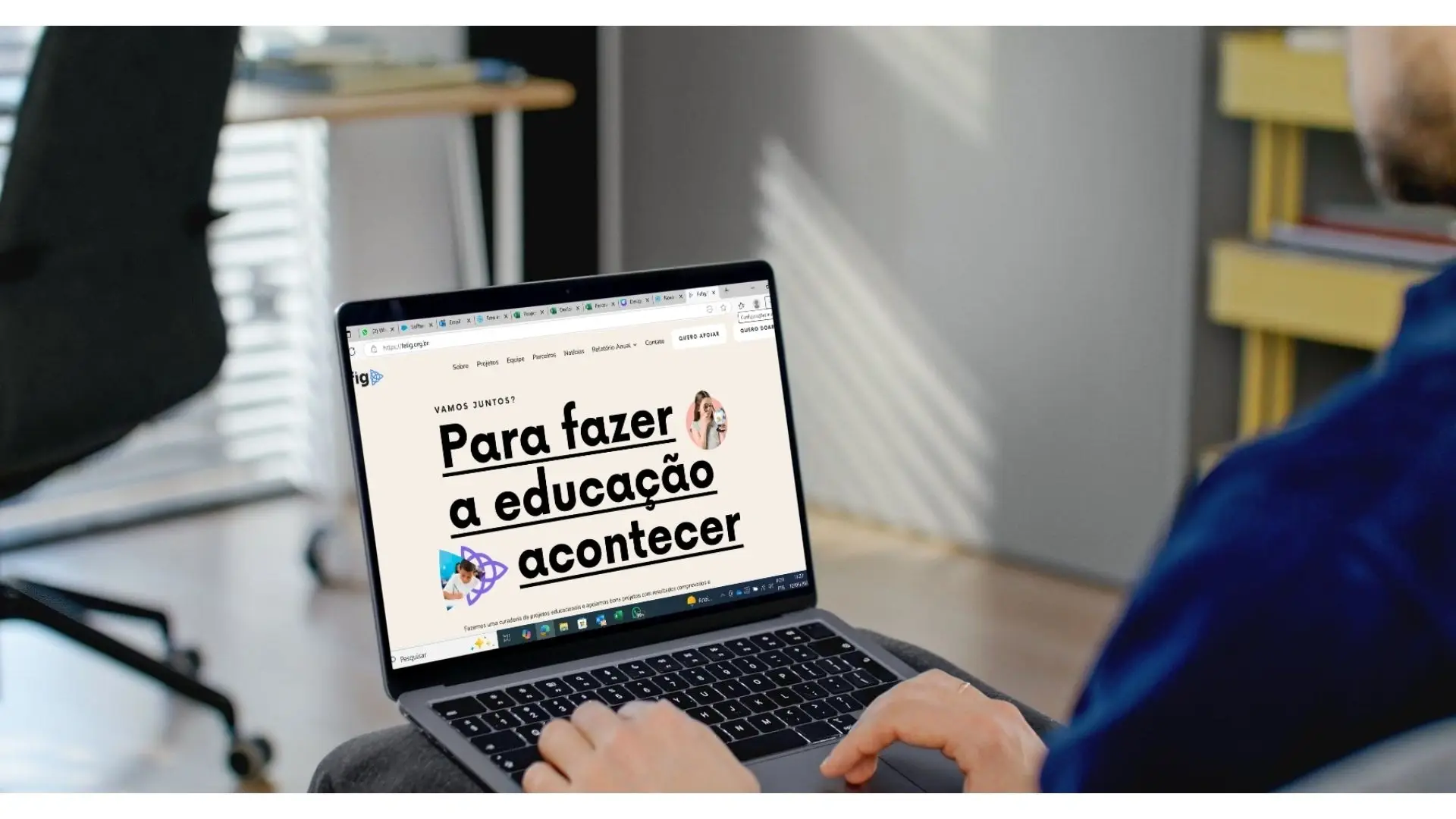 Separação e Digitação de Notas Fiscais