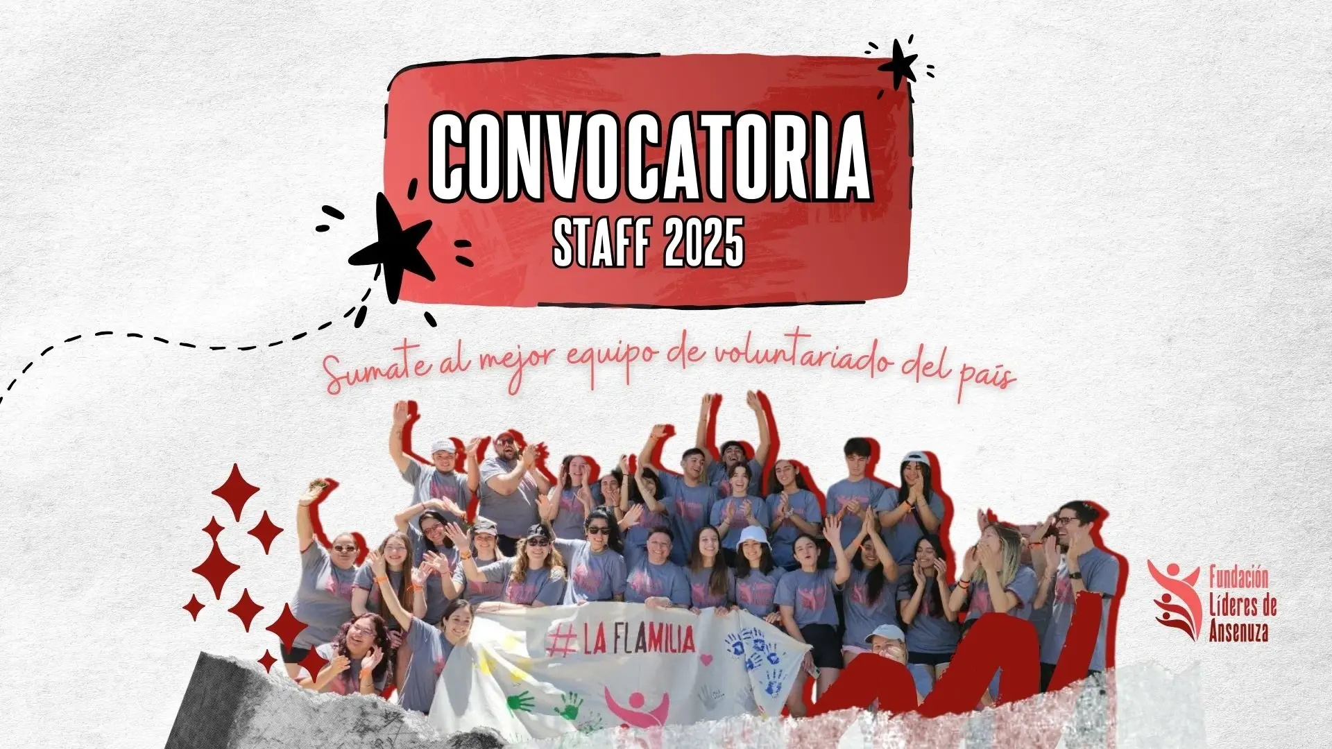 🌟 CONVOCATORIA DE VOLUNTARIADO 2025: SUMATE A NUESTRO EQUIPO STAFF EN FLA 🌟