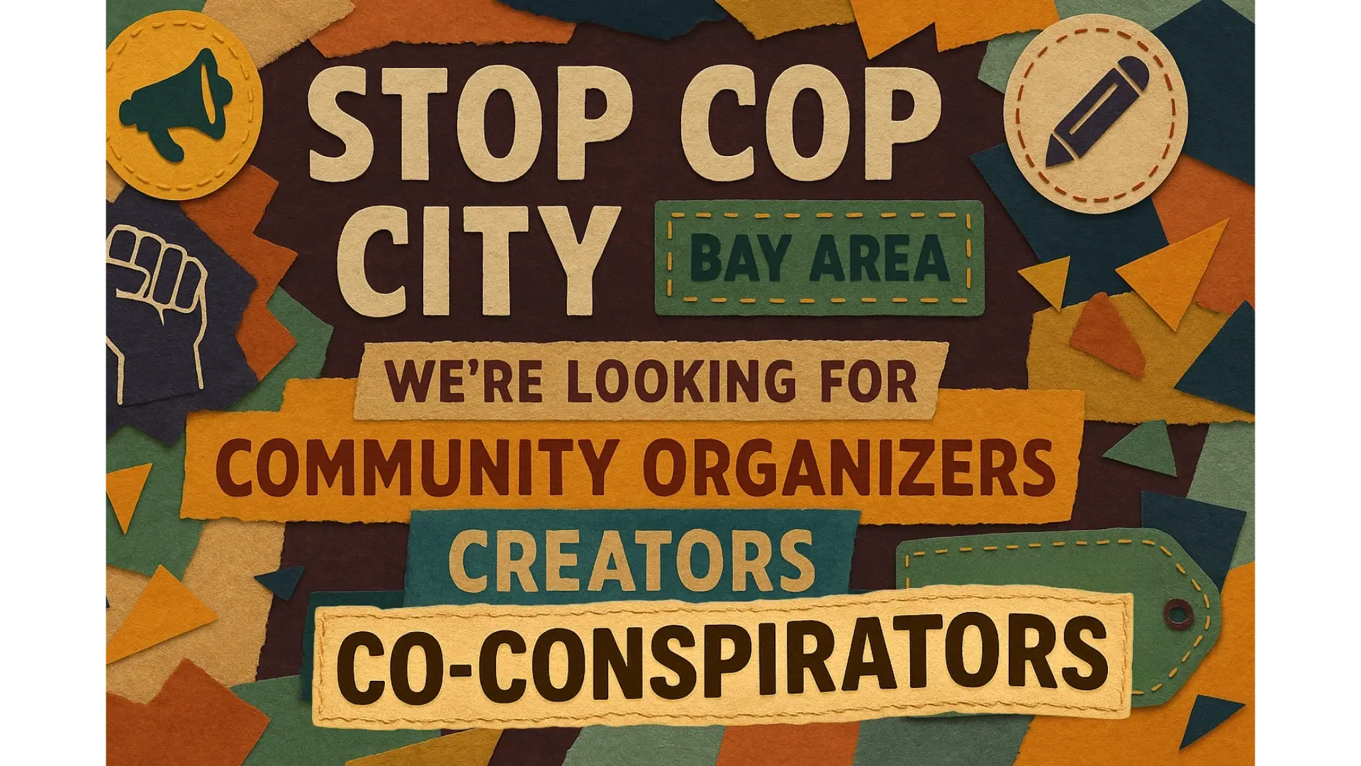 Community Organizers, Creators, and Co-Conspirators (Multiple Roles)