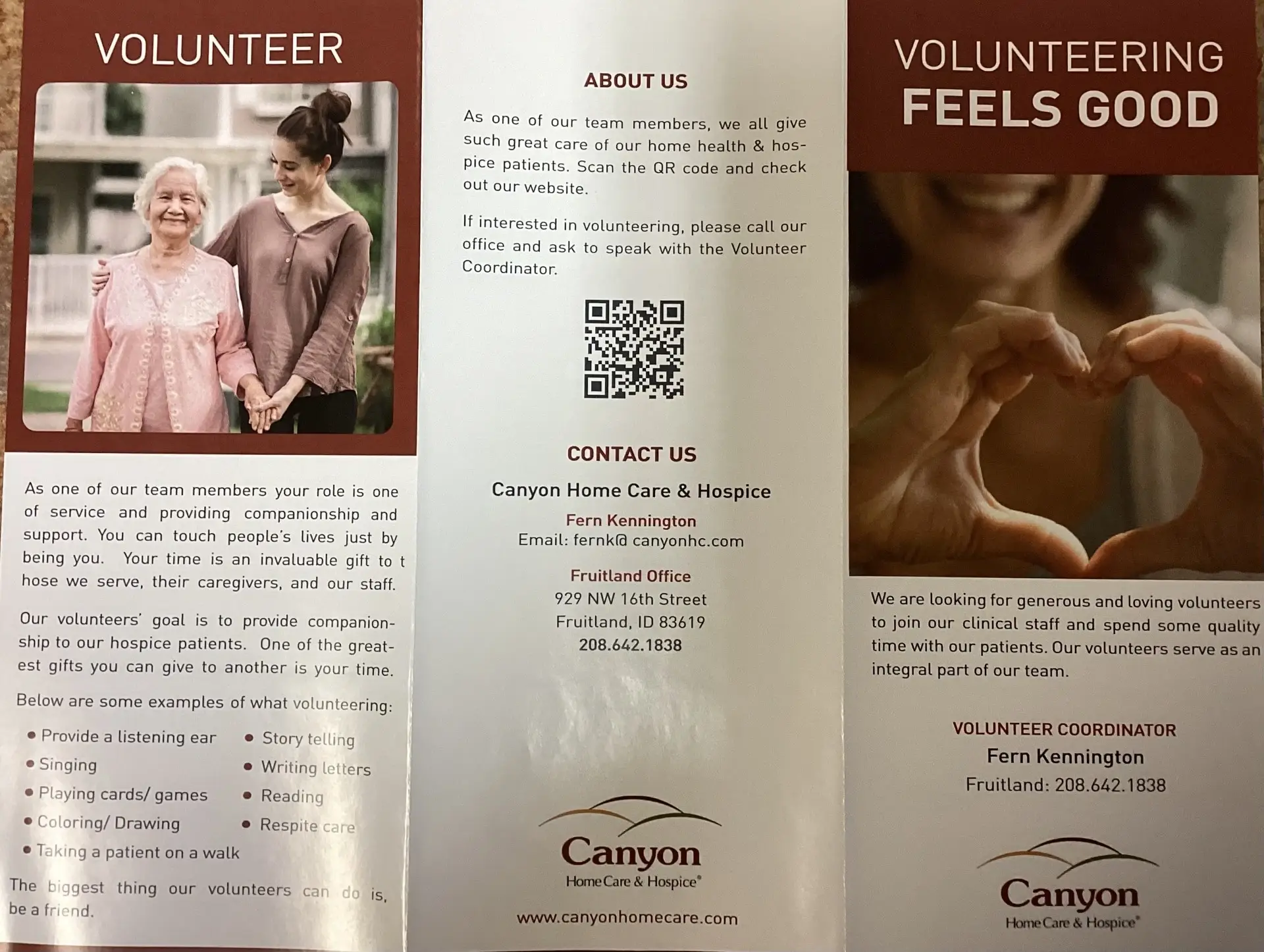Hospice Volunteer