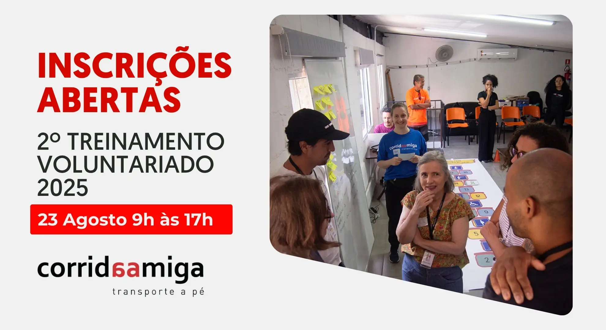 Vamos juntas e juntos transformar nossas cidades?