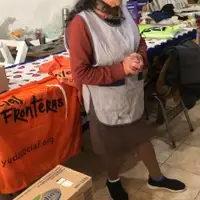 Nuevamente llegamos con alimentos y pintura, al merendero Sagrada Familia, que funciona desde 1990, en Rosario, gracias al esfuerzo de Marina Gonzalez.