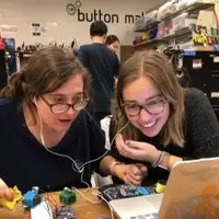 Students in the Interaction Design course