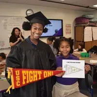 High School Seniors visit our Elementary