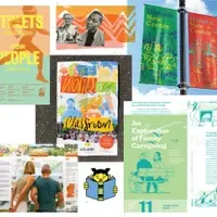 Good Done Daily's recent projects - a collection of print and digital graphic design work (posters, exhibition graphics, and signage)