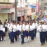 Banda nas ruas da cidade