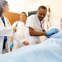 HNU Nursing Student in class